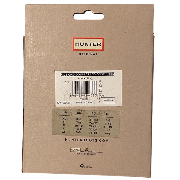 Hunter Kids Down-Filled Boot Socks - Picture 3 of 4